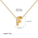 3D Bubble Initial A-Z Mini Necklace Gold Plated Jewelry Gift 3D Bubble Initial A-Z Mini Necklace Gold Plated Jewelry Gift