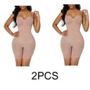 Seamless 2PCS Bodysuit Compression Shapewear for Women Seamless 2PCS Bodysuit Compression Shapewear for Women