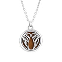 Stainless Steel Tree of Life Aromatherapy Necklace Gift for Women Stainless Steel Tree of Life Aromatherapy Necklace Gift for Women
