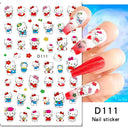 Adorable Cartoon Hello Kitty Nail Sticker Set for Nail Art Adorable Cartoon Hello Kitty Nail Sticker Set for Nail Art