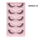 3D Cat Eye Wispy Manga Eyelash Extension Set Natural Look 3D Cat Eye Wispy Manga Eyelash Extension Set Natural Look