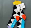 Cheerful Vibes Unisex Crew Socks Colorful Comfort Everyday Cheerful Vibes Unisex Crew Socks Colorful Comfort Everyday
