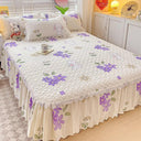 Bonenjoy Bed Skirt Cartoon Style Bed Cover Ruffled Lace Bonenjoy Bed Skirt Cartoon Style Bed Cover Ruffled Lace