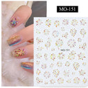 3D Sakura Blossom Nail Art Stickers for Elegant Designs 3D Sakura Blossom Nail Art Stickers for Elegant Designs