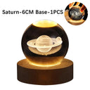 3D USB Moon Lamp: Galaxy Crystal Ball Night Light Decor 3D USB Moon Lamp: Galaxy Crystal Ball Night Light Decor