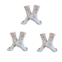 Cactus Jack Hip Hop Crew Socks Sporty Style For Occasions Cactus Jack Hip Hop Crew Socks Sporty Style For Occasions