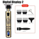 Men's Rechargeable Hair Trimmer: Professional Clippers Men's Rechargeable Hair Trimmer: Professional Clippers