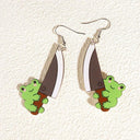 Exaggerated Cartoon Animal Earrings Unique Hip-Hop Jewelry Exaggerated Cartoon Animal Earrings Unique Hip-Hop Jewelry