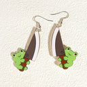 Exaggerated Cartoon Animal Earrings Unique Hip Hop Jewelry Exaggerated Cartoon Animal Earrings Unique Hip Hop Jewelry
