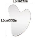 3PC Stainless Steel Gua Sha Scraper Face Massager Tool 3PC Stainless Steel Gua Sha Scraper Face Massager Tool