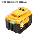 High-Capacity 20V 9000mAh Li-ion Battery For Tools Upgrade High-Capacity 20V 9000mAh Li-ion Battery For Tools Upgrade