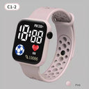 Kids LED Sports Watch - Waterproof Silicone Band Timepiece Kids LED Sports Watch - Waterproof Silicone Band Timepiece