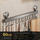 Suction Cup Punch-Free Wall Condiment Hook Rack Storage Suction Cup Punch-Free Wall Condiment Hook Rack Storage