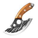 Versatile Forged Chef's Cleaver & Utility Knife Set Versatile Forged Chef's Cleaver & Utility Knife Set