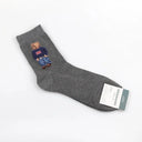 Charming Cartoon Bear Socks Trendy Comfort For Men Charming Cartoon Bear Socks Trendy Comfort For Men
