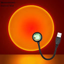 Keroro USB Sunset Light Lamp for Self Photography LED Night Light Keroro USB Sunset Light Lamp for Self Photography LED Night Light