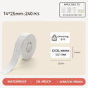Niimbot White Sticker Paper Professional Waterproof Labels Niimbot White Sticker Paper Professional Waterproof Labels