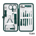 Stainless Steel Manicure Kit: Professional Grooming Set Essentials Stainless Steel Manicure Kit: Professional Grooming Set Essentials