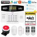 Smart WiFi GSM Alarm System with Remote Access LCD Display Smart WiFi GSM Alarm System with Remote Access LCD Display