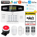 Smart WiFi GSM Alarm System With Remote Access LCD Display Smart WiFi GSM Alarm System With Remote Access LCD Display