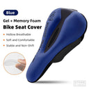 Comfortable Soft Gel Memory Foam Bicycle Seat Cover - 6 Colors Comfortable Soft Gel Memory Foam Bicycle Seat Cover - 6 Colors