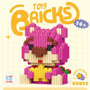 Hello Kitty Building Block Anime Figure Puzzle Ornament Gift Hello Kitty Building Block Anime Figure Puzzle Ornament Gift
