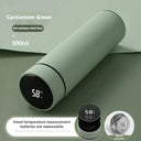 500ml Smart Thermos Bottle Temperature Display 304 Stainless Steel Keeps Heat 500ml Smart Thermos Bottle Temperature Display 304 Stainless Steel Keeps Heat