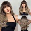 Blonde Wavy Synthetic Hair Wig for Effortless Style Comfort Blonde Wavy Synthetic Hair Wig for Effortless Style Comfort