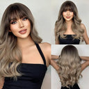 Blonde Wavy Synthetic Hair Wig For Effortless Style Comfort Blonde Wavy Synthetic Hair Wig For Effortless Style Comfort