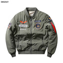 Bomber Jacket Ma1 Air Force Pilot Men Thick Fleece Coat Bomber Jacket Ma1 Air Force Pilot Men Thick Fleece Coat