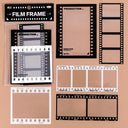 Yoofun Vintage Film Frame Stickers Nostalgic Diary Labels Yoofun Vintage Film Frame Stickers Nostalgic Diary Labels