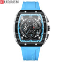 Men's CURREN Casual Chronograph Quartz Watch Blue Strap Men's CURREN Casual Chronograph Quartz Watch Blue Strap