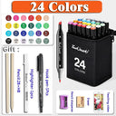 Dual-Ended Marker: Pens Set for Artistic Expression Dual-Ended Marker: Pens Set for Artistic Expression