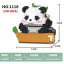 Panda Building Blocks Creative DIY Toy for Kids Fun Set Panda Building Blocks Creative DIY Toy for Kids Fun Set