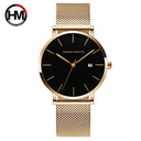 Hannah Martin Dark Blue Leather Watch Japanese Movement Hannah Martin Dark Blue Leather Watch Japanese Movement