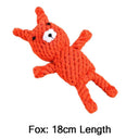 Cotton Rope Carrot Shape Dog Chew Toy for Teeth Cleaning Cotton Rope Carrot Shape Dog Chew Toy for Teeth Cleaning