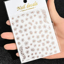 Celestial Gold Nail Art Sticker Set - Sun Moon Star Designs Celestial Gold Nail Art Sticker Set - Sun Moon Star Designs