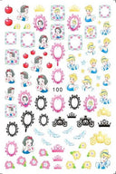 Disney Character Nail Decals Whimsical Wonderland Magic Set Disney Character Nail Decals Whimsical Wonderland Magic Set