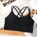 Sexy Women Tops Back Cross Strap Tank Running Sports Bra Sexy Women Tops Back Cross Strap Tank Running Sports Bra