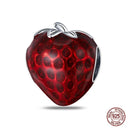 Charming Sterling Silver Red Heart Beads for Pandora Gifts Charming Sterling Silver Red Heart Beads for Pandora Gifts