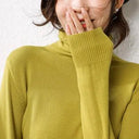 Chic Korean Turtleneck Sweater for Women - 2023 Knitwear Chic Korean Turtleneck Sweater for Women - 2023 Knitwear