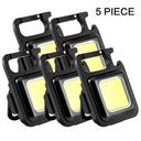 COB Flashlight Keychain: Ultimate Outdoor EDC Torch Tool COB Flashlight Keychain: Ultimate Outdoor EDC Torch Tool