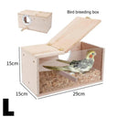 Transparent Bird House: Ultimate Visibility, Natural Safe Transparent Bird House: Ultimate Visibility, Natural Safe