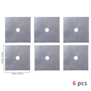 Gas Stove Protector Liners Non-Stick Reusable Cooktop Mats Gas Stove Protector Liners Non-Stick Reusable Cooktop Mats
