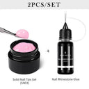 Nail Art Rhinestone Adhesive Precision UV Glue for Nails Nail Art Rhinestone Adhesive Precision UV Glue for Nails
