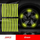 Car Safety Reflective Sticker Tape Set for Enhanced Visibility Car Safety Reflective Sticker Tape Set for Enhanced Visibility