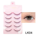 Volume & Length Boosting Natural Manga Eyelashes 5 Pairs Volume & Length Boosting Natural Manga Eyelashes 5 Pairs