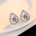 Starlight Elegance Silver Star Stud Earrings Dazzling Zircon Design Starlight Elegance Silver Star Stud Earrings Dazzling Zircon Design