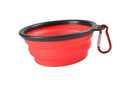 Portable Silicone Dog Bowl Collapsible Travel Feeder Portable Silicone Dog Bowl Collapsible Travel Feeder
