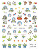 Disney Character Nail Decals Whimsical Wonderland Magic Set Disney Character Nail Decals Whimsical Wonderland Magic Set